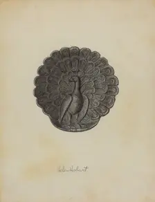 Pin Tray, c. 1940. Creator: Helen Hobart