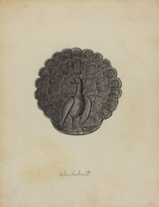 Pin Tray, c. 1940. Creator: Helen Hobart