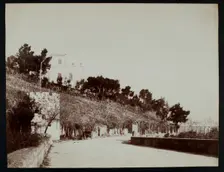 Pincian Hill, French Academy, Rome, c1850s. Creator: Unknown