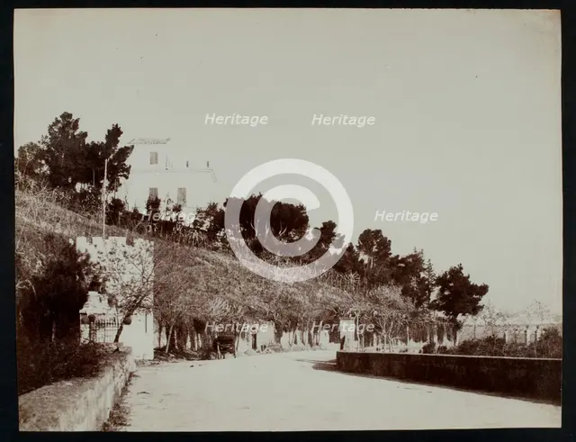 Pincian Hill, French Academy, Rome, c1850s. Creator: Unknown.