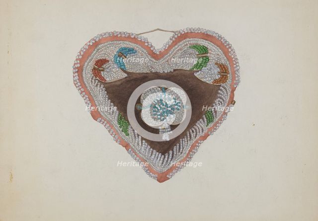 Pincushion, c. 1936. Creator: Vera Van Voris.