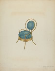 Pincushion, c. 1938. Creator: M. Louise Kent