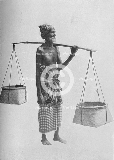 'Pingo Carrier', c1890, (1910). Artist: Alfred William Amandus Plate.