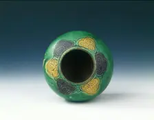 Pinghe sancai jarlet, Ming dynasty, China, 16th century. Creator: Unknown
