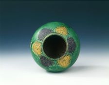 Pinghe sancai jarlet, Ming dynasty, China, 16th century. Creator: Unknown