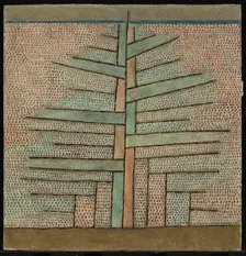 Pine tree, 1932. Artist: Klee, Paul (1879-1940)