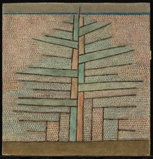 Pine tree, 1932. Artist: Klee, Paul (1879-1940)