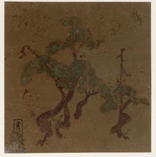 Pine trees, Edo period, late 16th-early 17th century. Creator: Hon'ami Kôetsu