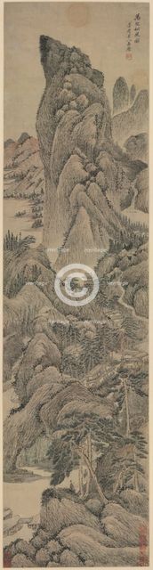 Pine Wind from Myriad Villages, 1644-1912. Creator: Wu Li (Chinese, 1632-1718).