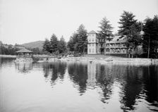 Pine Grove Springs Hotel, Lake Spofford, N.H., between 1900 and 1905. Creator: Unknown