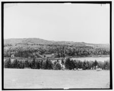 Pine Grove Springs Hotel, Lake Spofford, N.H., c1905. Creator: Unknown