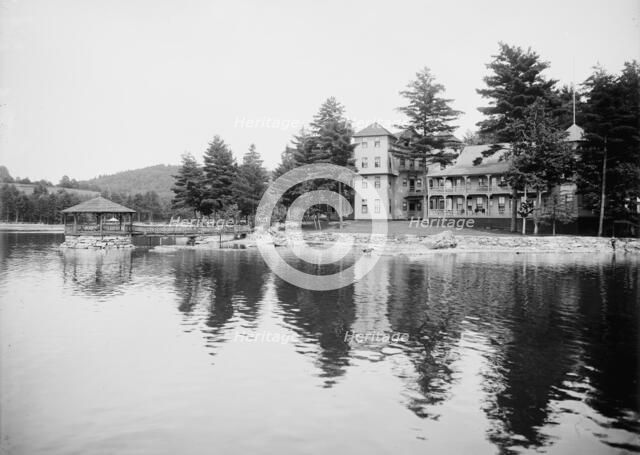 Pine Grove Springs Hotel, Lake Spofford, N.H., between 1900 and 1905. Creator: Unknown.
