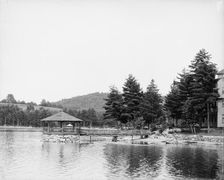 Pine Grove Springs Hotel, Lake Spofford, N.H., between 1900 and 1910. Creator: Unknown