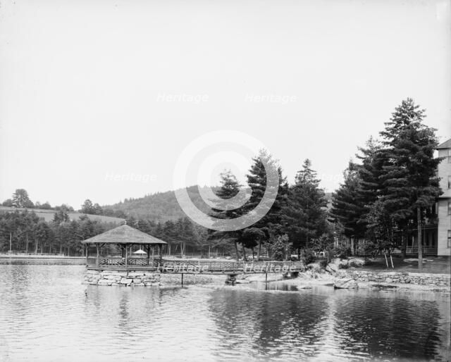Pine Grove Springs Hotel, Lake Spofford, N.H., between 1900 and 1910. Creator: Unknown.