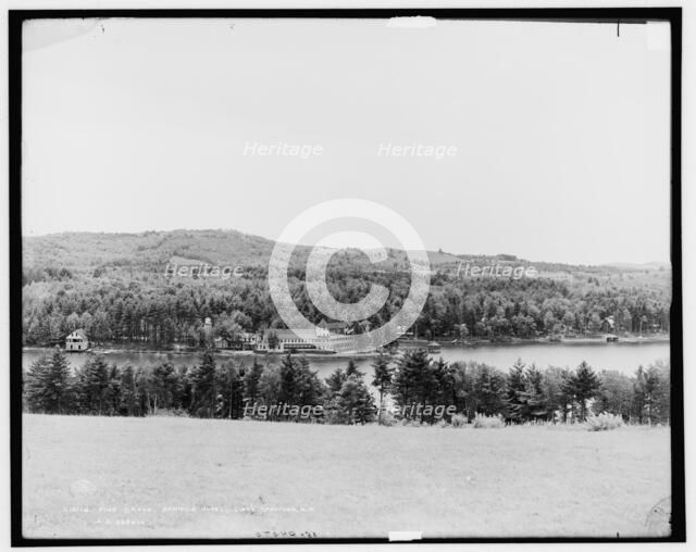 Pine Grove Springs Hotel, Lake Spofford, N.H., c1905. Creator: Unknown.