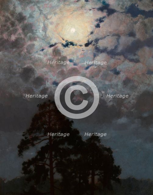 Pines, 1900. Creator: Stefan Popowski.