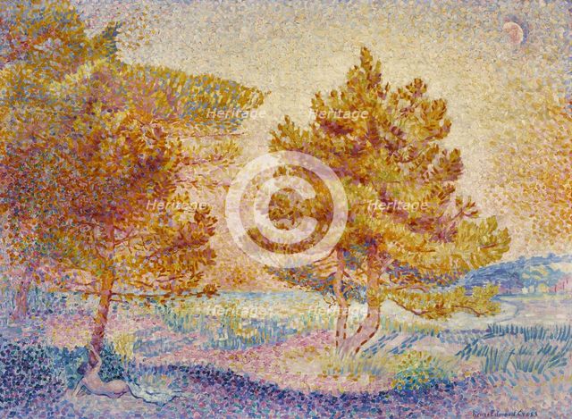 Pines, c1898. Creator: Cross, Henri Edmond (1856-1910).