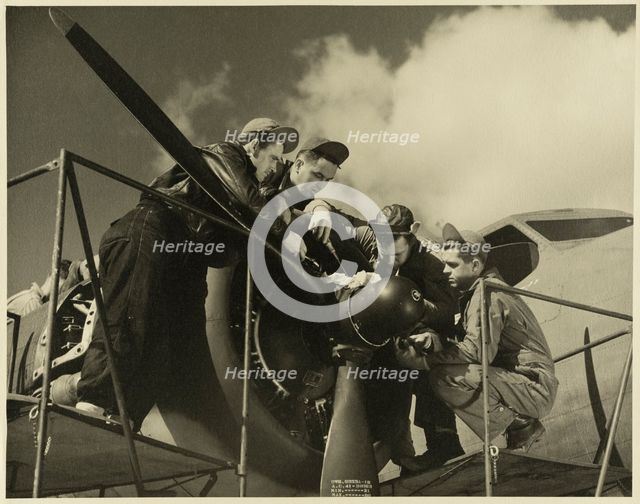 Pinewood Studios, Iver Heath, Iver, Buckinghamshire, 1942-1945. Creator: Royal Air Force Fim Production Unit.