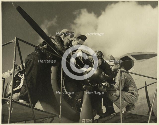 Pinewood Studios, Iver Heath, Iver, Buckinghamshire, 1942-1945. Creator: Royal Air Force Fim Production Unit.