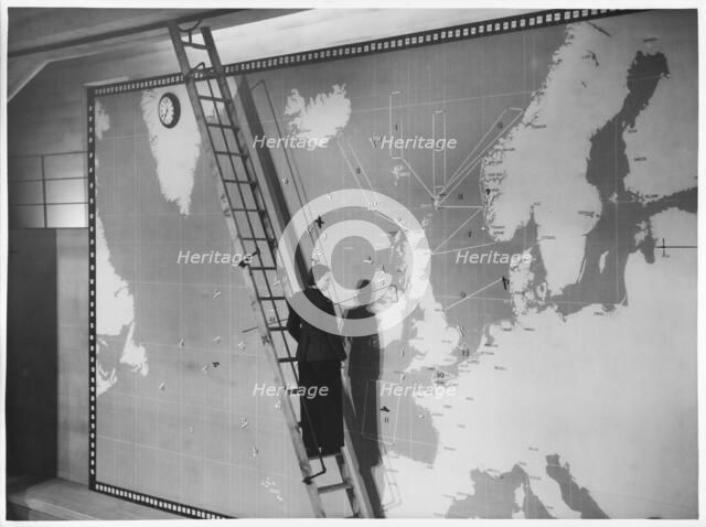 Pinewood Studios, Iver Heath, Iver, Buckinghamshire, 1942. Creator: Royal Air Force Fim Production Unit.