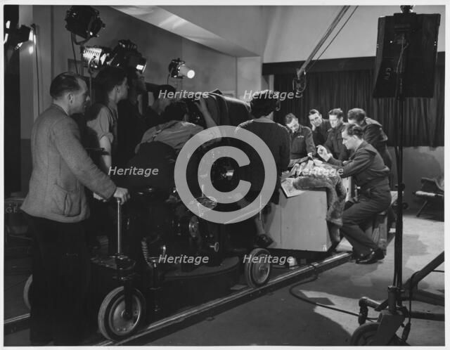 Pinewood Studios, Iver Heath, Iver, Buckinghamshire, 1943. Creator: Royal Air Force Fim Production Unit.