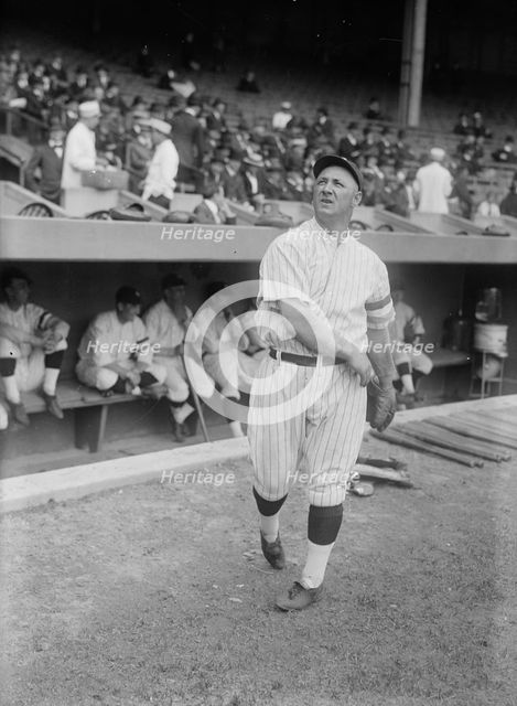 Ping Bodie, New York AL (baseball), 1919. Creator: Bain News Service.