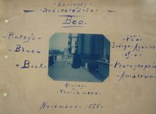 Pinkey & the camera, 1888. Creator: Frances Benjamin Johnston