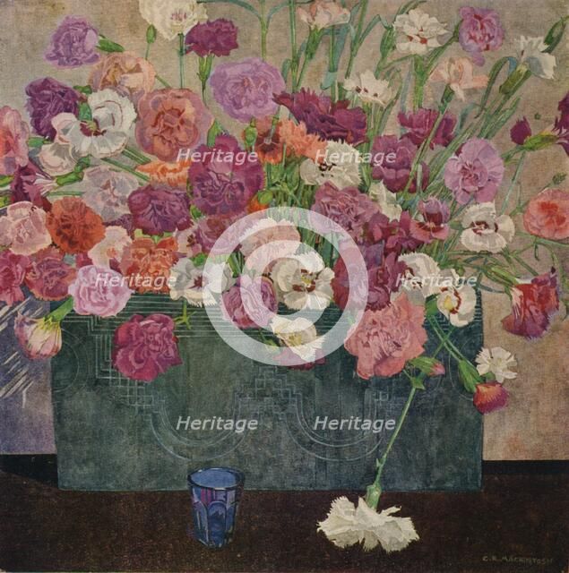 'Pinks', c1920. Artist: Charles Rennie Mackintosh.