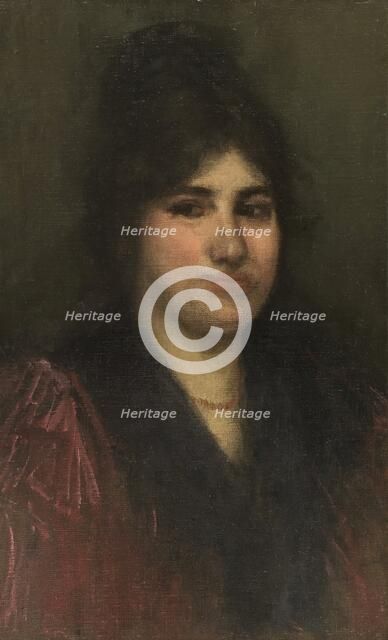Pink and Gold: The Neapolitan, 1897. Creator: James Abbott McNeill Whistler.