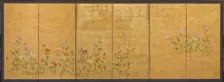 Pink and red poppies, Edo period, 1615-1868. Creator: Unknown