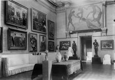 Pink dining room (known as the Matisse Room) in Shchukin's house, 1913-1914