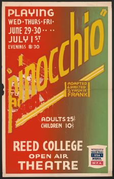 Pinocchio, [193-]. Creator: Unknown