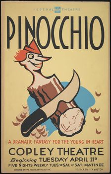 Pinocchio, Boston, 1939. Creator: Unknown