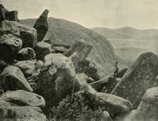 Pinnacle & Organ Pipes, Mount Wellington 1901. Creator: Unknown