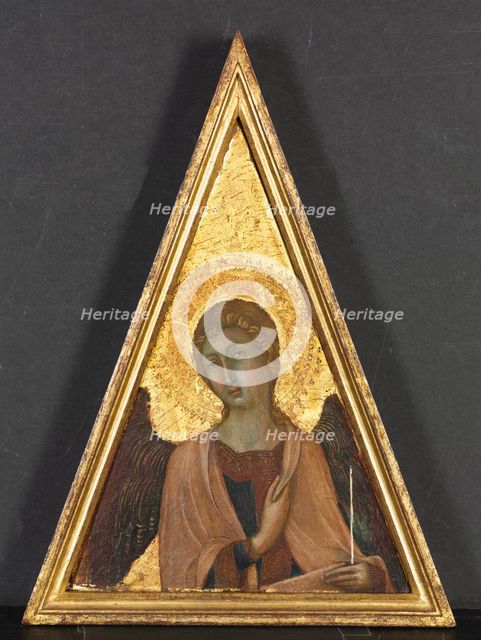 Pinnacle with Angel, c. 1340. Creator: Niccolò di Segna (Italian), circle of.