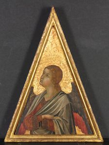 Pinnacle with Angel, c. 1340. Creator: Niccolò di Segna (Italian), circle of