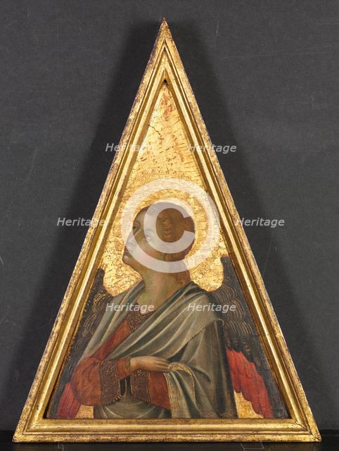Pinnacle with Angel (pair), c. 1340. Creator: Niccolò di Segna (Italian), circle of.