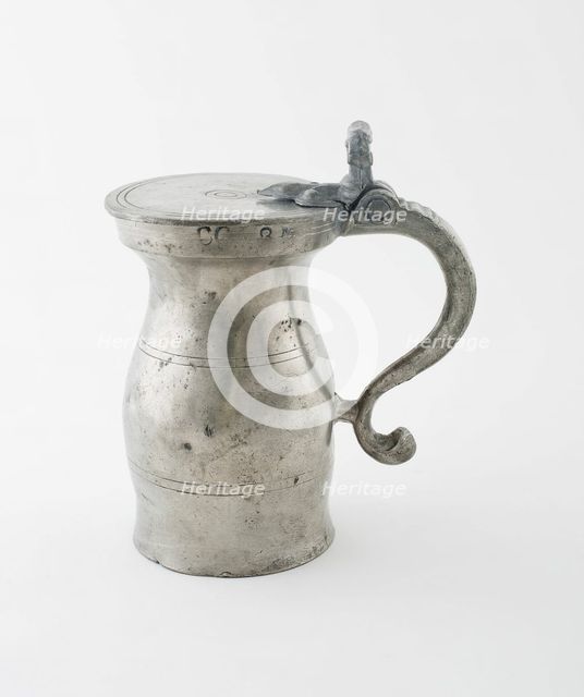 Pint Wine Measure, England, c. 1780. Creator: Unknown.