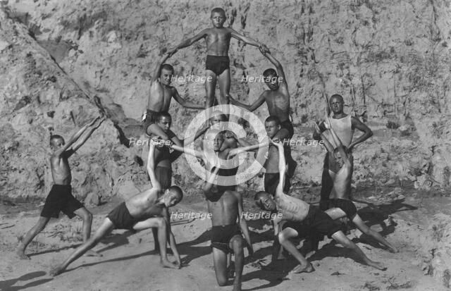 Pioneer camp, 1929. Creator: GP Putintsev.