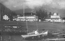 Pioneer house, between c1900 and c1930. Creator: Unknown