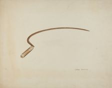 Pioneer Sickle, c. 1941. Creator: LeRoy Griffith