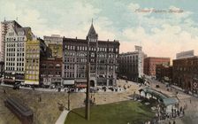 Pioneer Square, Seattle, Washington, USA, 1911
