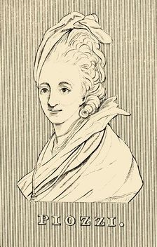 Piozzi (1741-1821), 1830. Creator: Unknown