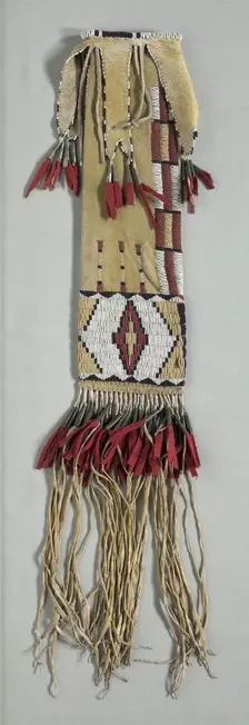 Pipe Bag, c. 1870. Creator: Unknown