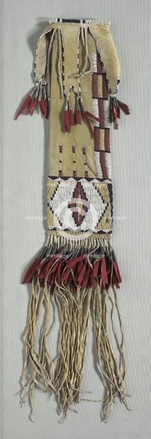 Pipe Bag, c. 1870. Creator: Unknown.