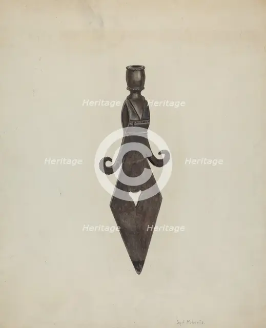 Pipe, c. 1938. Creator: Sydney Roberts.