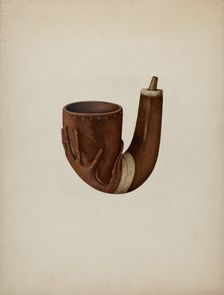 Pipe, c. 1939. Creator: Malcolm Hackney