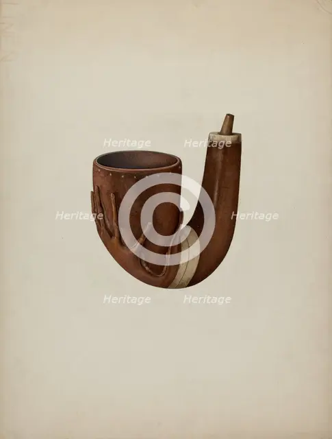 Pipe, c. 1939. Creator: Malcolm Hackney.