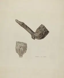 Pipe, c. 1939. Creator: Robert Clark