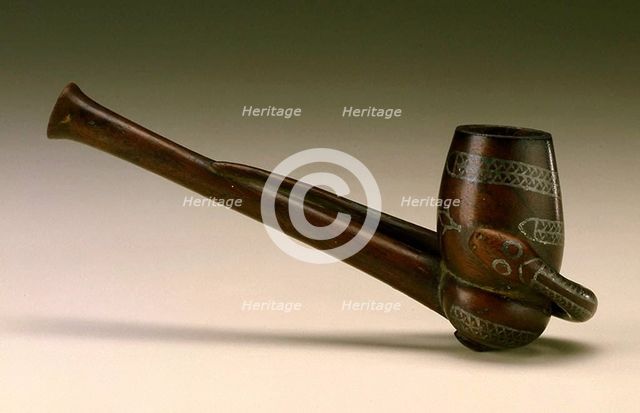 Pipe, Mid-late 19th century. Creator: Unknown.